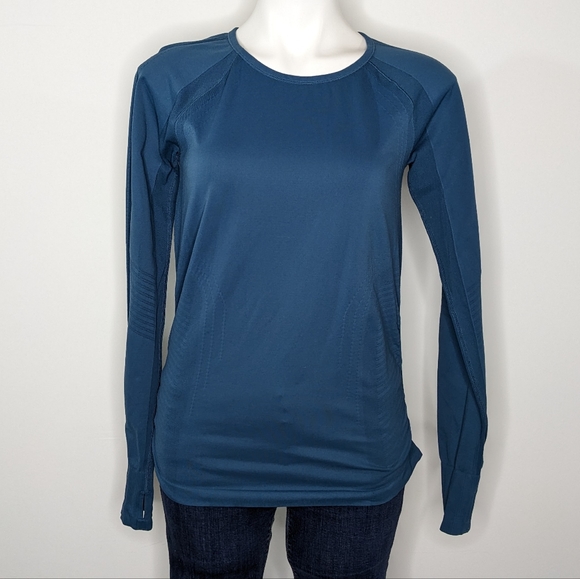 GAIAM Tops Gaiam Stretchy Blue Exercise Workout Top L Poshmark